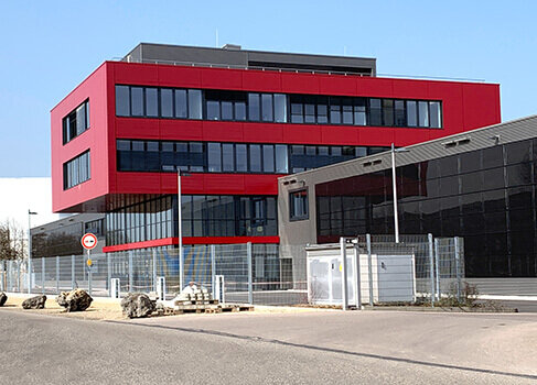 Picture of building in the sun