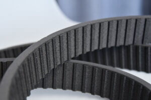 Grey bottle unscrambler belt